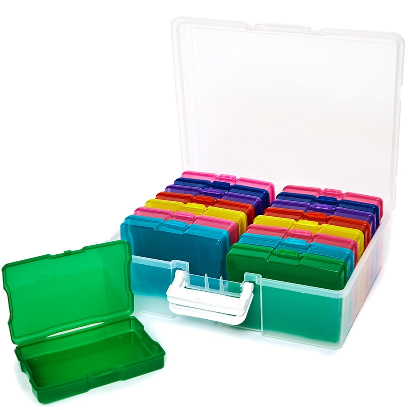 Handy 17-Pc. Craft and Photo Case
