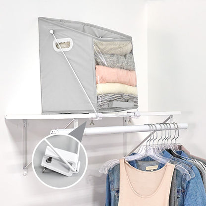 Pull Down Closet Storage Bin