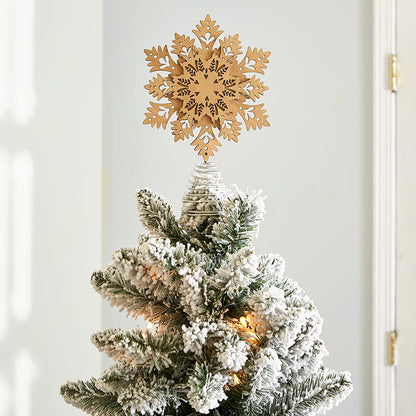 Winter Woodland Snowflake Tree Topper#select-item_snowflake-tree-topper