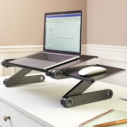 Deluxe Laptop Desk with Cooling Fan