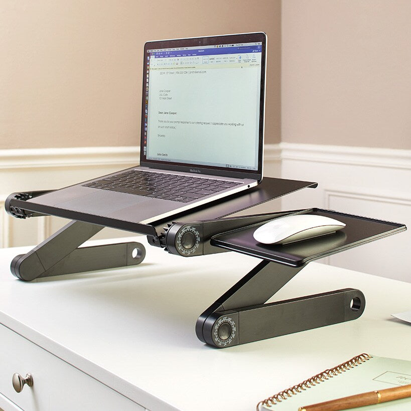 Deluxe Laptop Desk with Cooling Fan