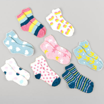 Girl's Cozy Socks Pack - Set of 8