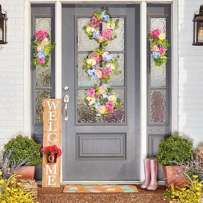 Welcome Spring Front Porch Decor