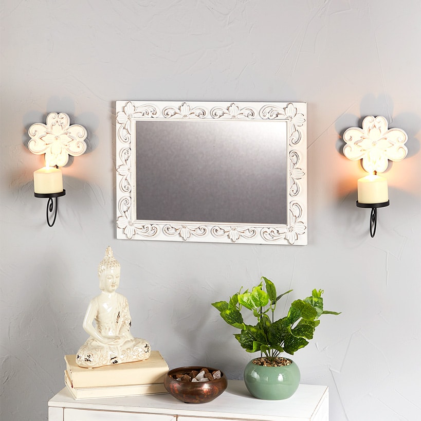 Carved Wooden Decor Accents