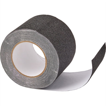 Anti-Slip 80 Grit Tape For Stairs Sidewalk 4" x 32' Indoor Outdoor