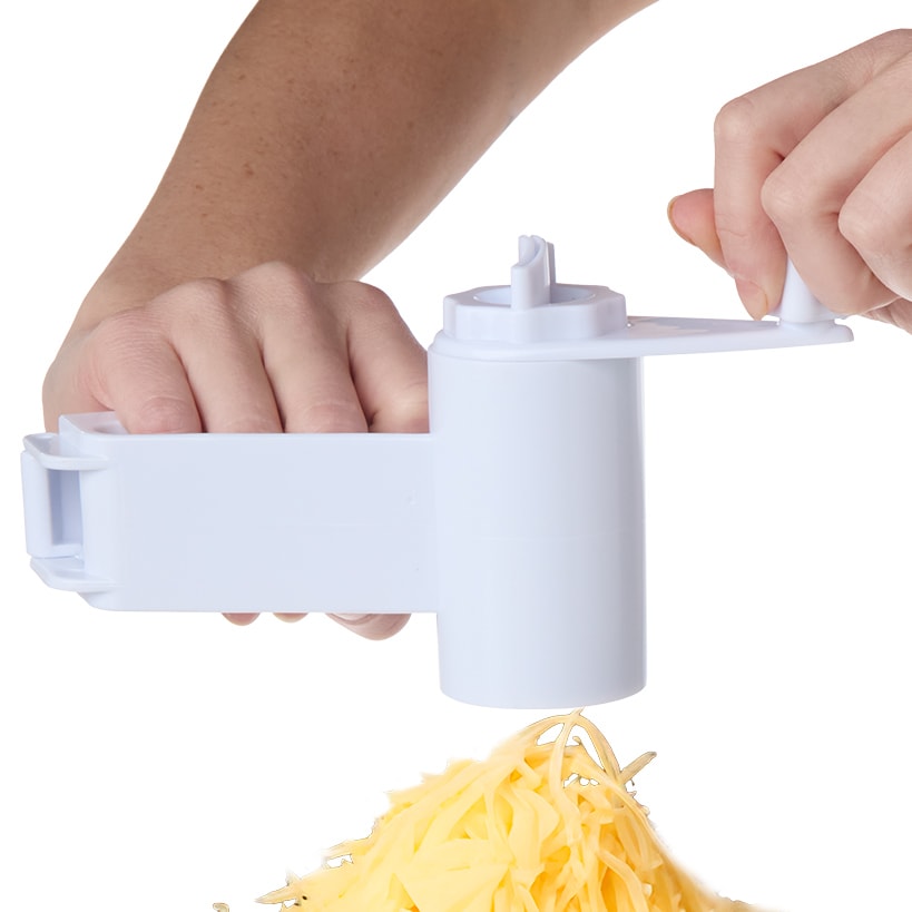 Handheld Rotary Cheese Grater