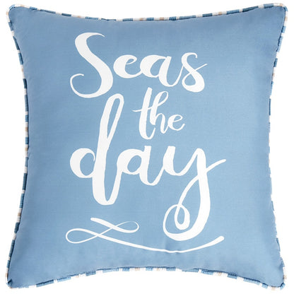 Coastal Stripe Full/Queen or King Comforter Set, Decorative Pillow