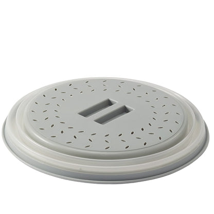 Collapsible Microwave Splatter Guard and Colander