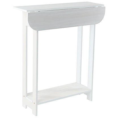 Wood Console Table with Drop Leaf - 30"H