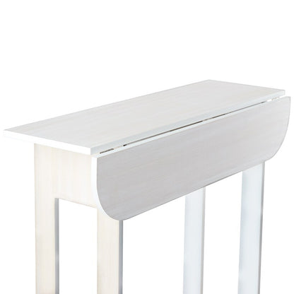 Wood Console Table with Drop Leaf - 30"H