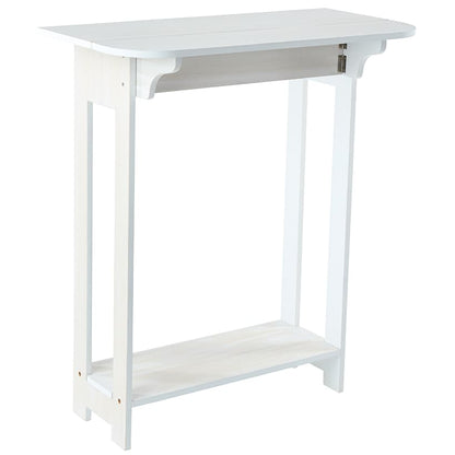Wood Console Table with Drop Leaf - 30"H