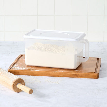 Large Food Storage Container with Lid and Handle