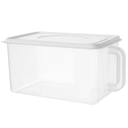 Large Food Storage Container with Lid and Handle
