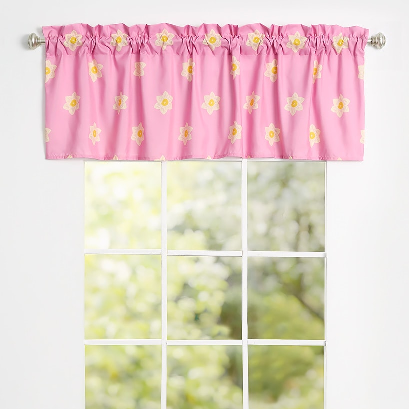 Daffodil Gnomes Shower Curtain, Rug, Hand Towels, Valance, or Hooks