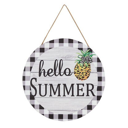 Hello Summer Porch Decor