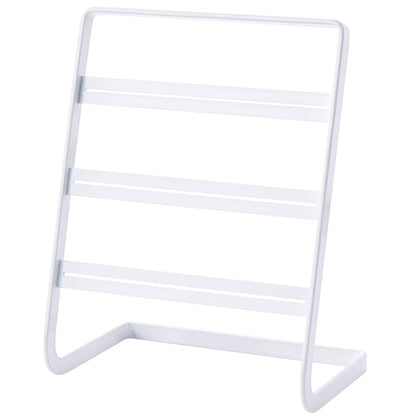 Metal Earring Holder Black or White
