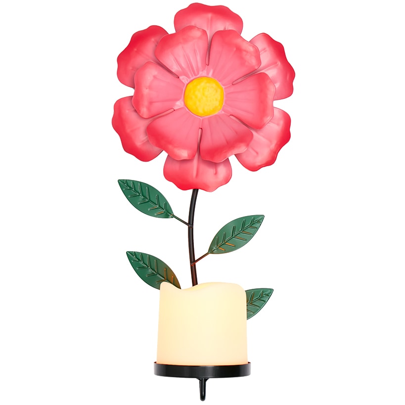 LED Candle Sconce Flower