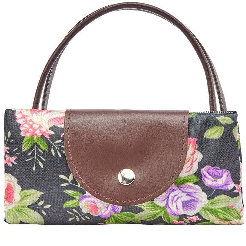 Folding Tote Bag with Zipper