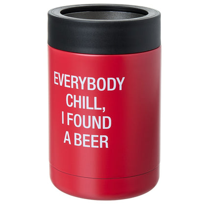 Beer Can Cooler with Hilarious Phrases
