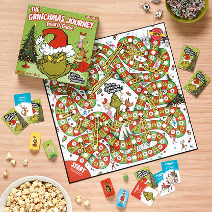 The Grinchmas Journey Board Game Or Family Bingo