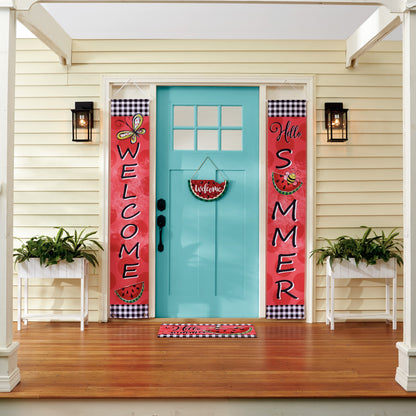 Hello Summer Porch Decor