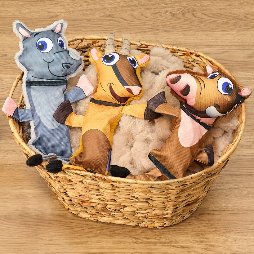 Humane Society Plush Dog Toy With Squeaker