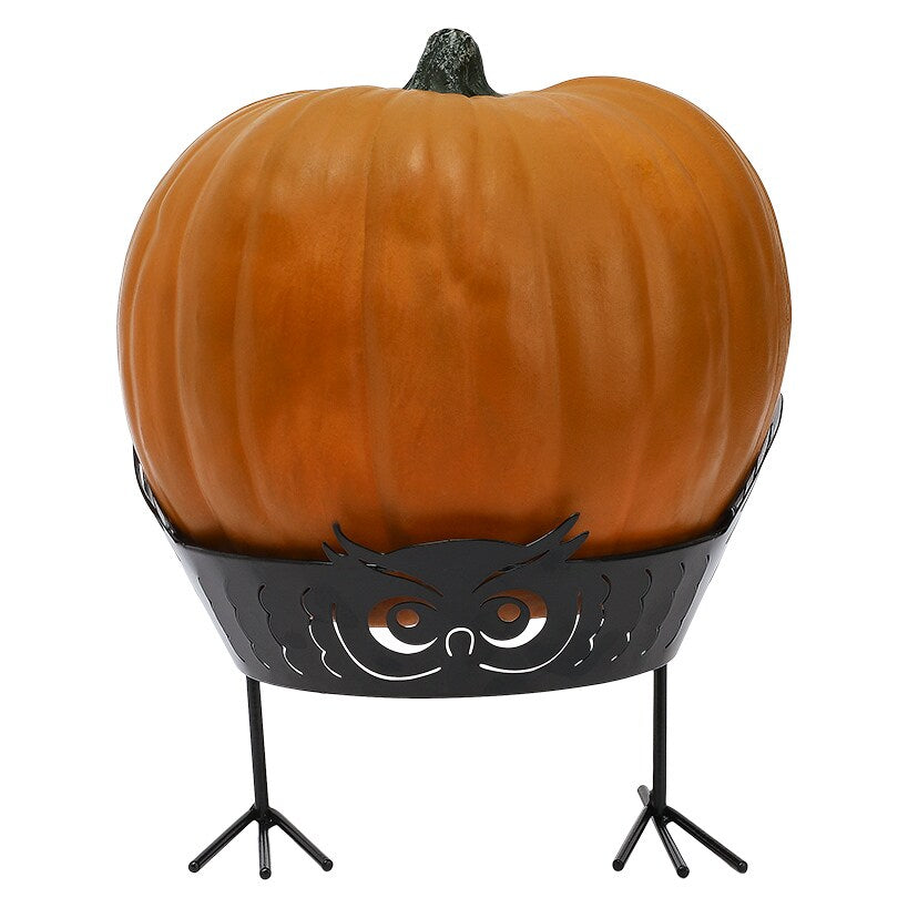 Halloween Pumpkin Holder In Boo Cat Owl Or Witch Design#select-holder_owl