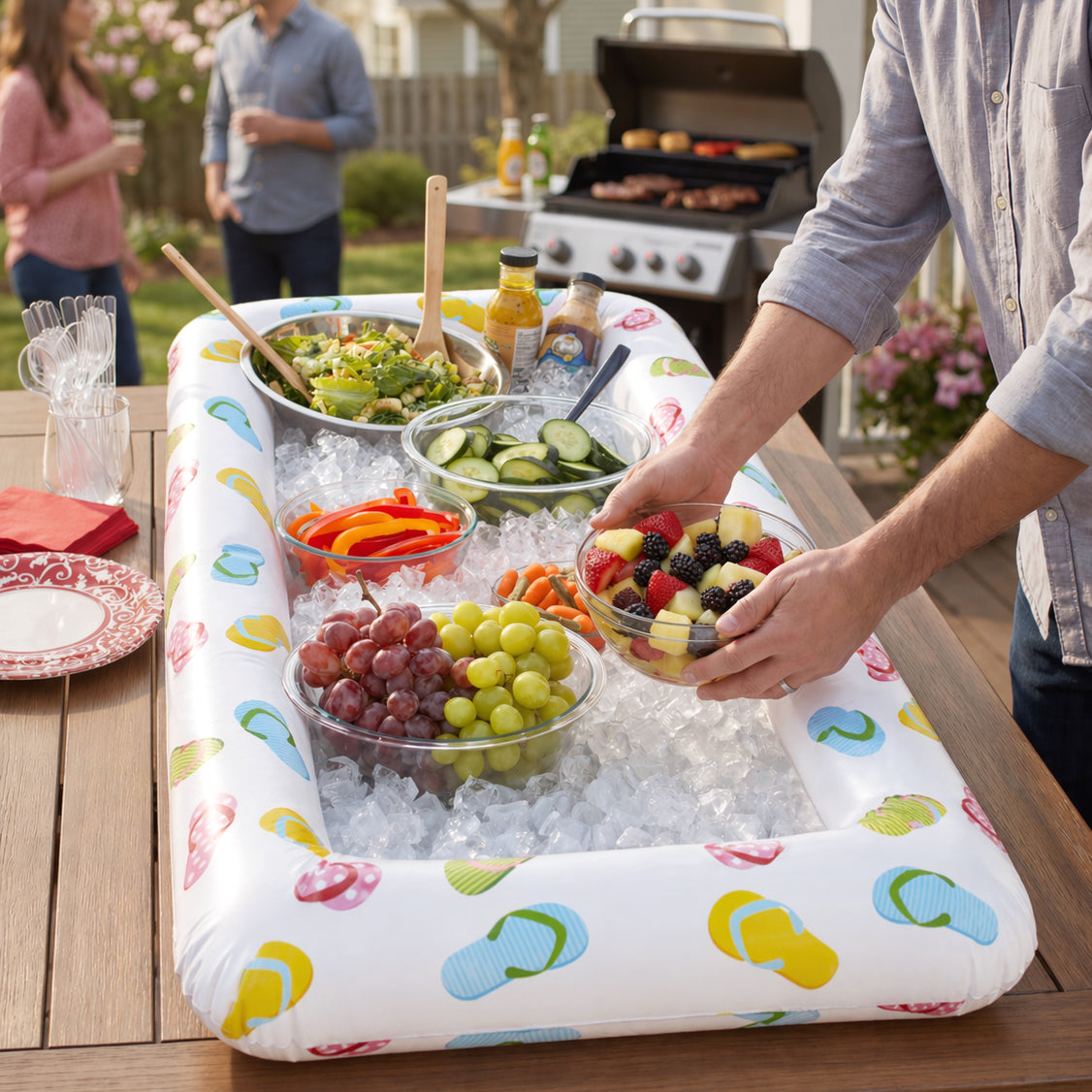 Inflatable Buffet Cooler - Party, BBQ, Outdoor