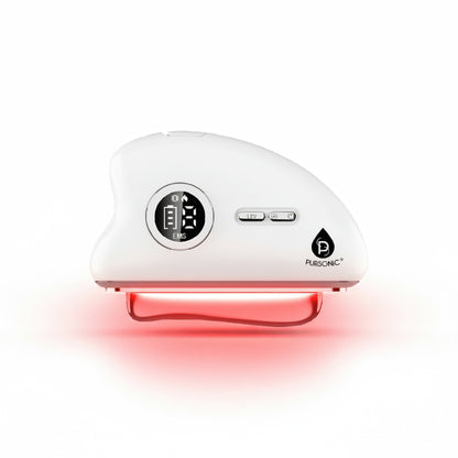 7-in-1 LED Light Therapy Face & Neck Device + Sculpting Wand Gua Sha