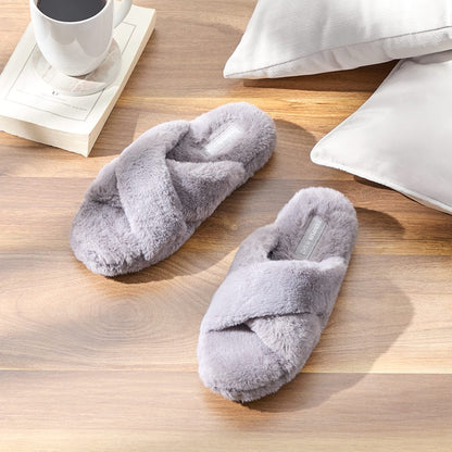 Women's Tempur-Pedic® Sloann Faux Fur Slippers