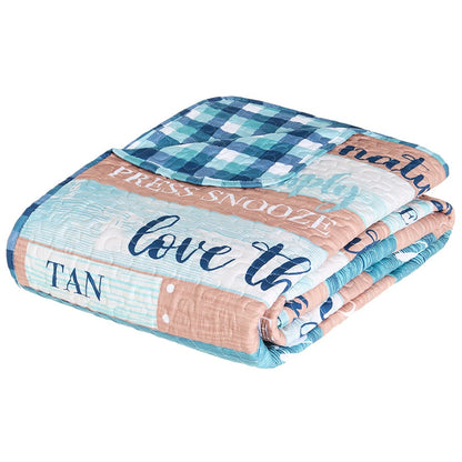 Lake Time Full/Queen or King Quilt