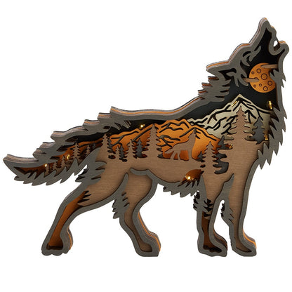 Lighted Woodland Animals