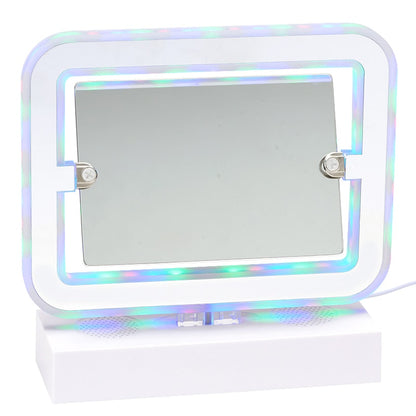 Photo Light Up Makeup Mirror With Bluetooth USB Speaker
