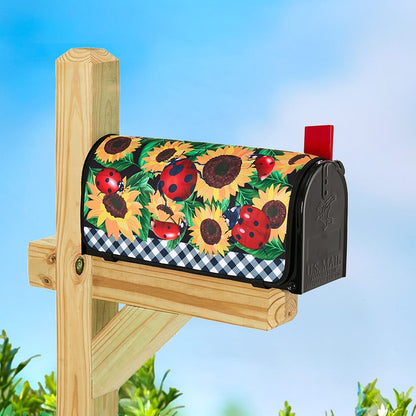 Seasonal Spring Ladybug or Butterfly Mailbox Cover