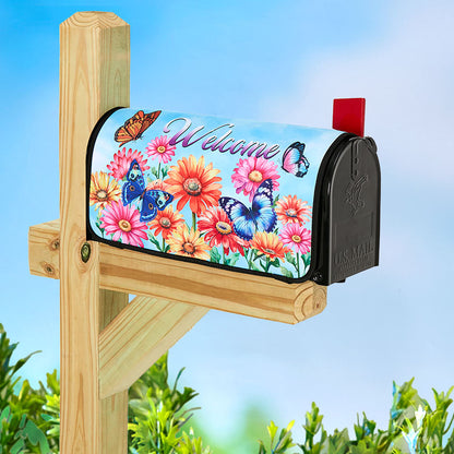 Seasonal Spring Ladybug or Butterfly Mailbox Cover