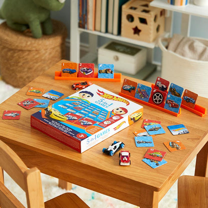 Mattel® Barbie Or Hot Wheels 5-in-1 Family Game#select-character_mattel-5-in-1-games-hot-wheels