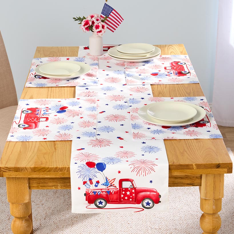 Memorial Truck Placemats, Set of 4