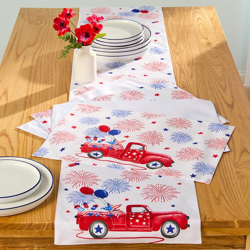 Memorial Truck Placemats, Set of 4