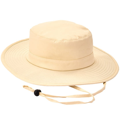 Cotton Bucket Hat with Adjustable Drawstring