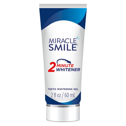 Miracle Smile® Teeth Whitening Gel - 2 Shades Whiter in 2 Minutes