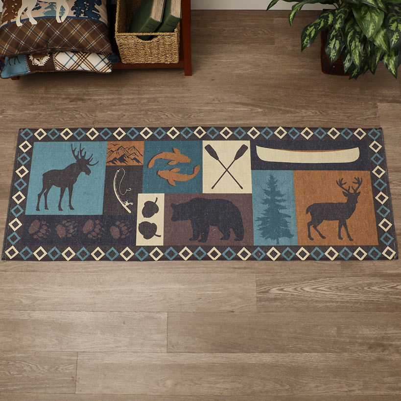 Moose Lodge Washable Rug#select-rug_runner-rug