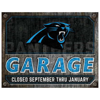 NFL Garage Metal Sign