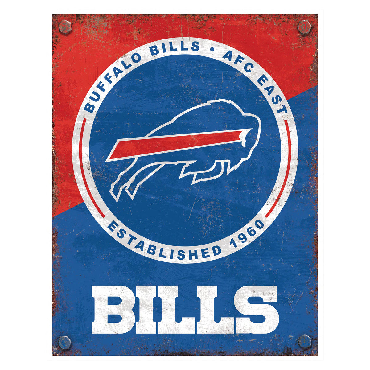NFL Established Year Metal Sign