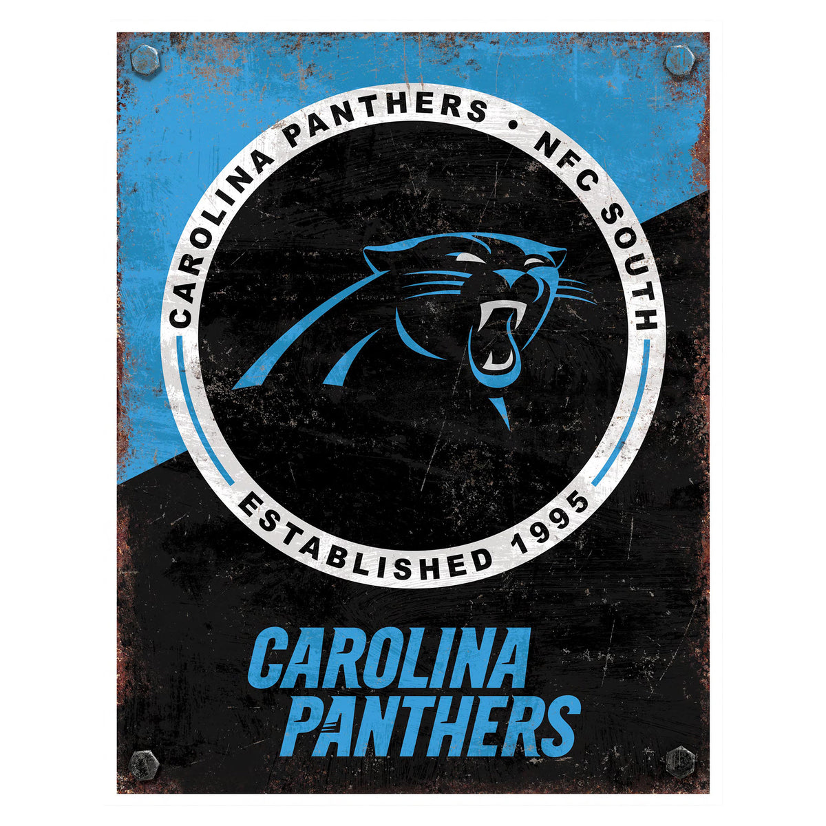 NFL Established Year Metal Sign