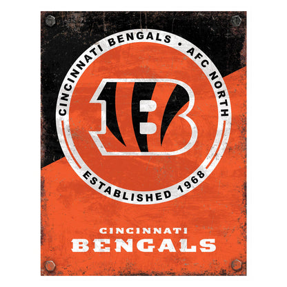 NFL Established Year Metal Sign