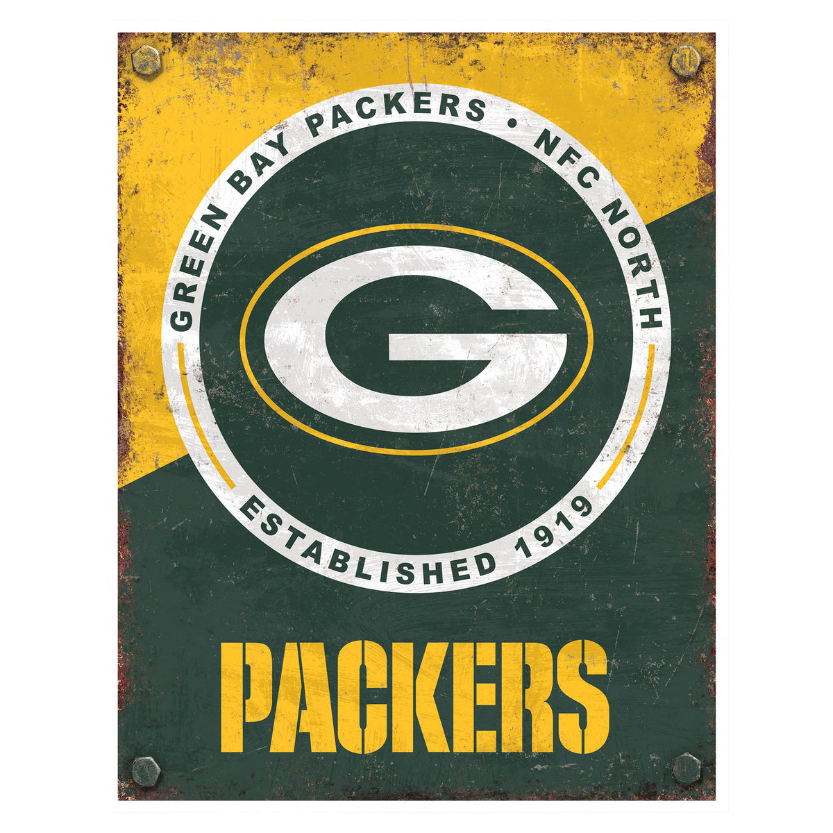 NFL Established Year Metal Sign