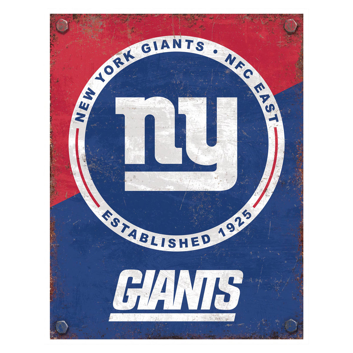 NFL Established Year Metal Sign
