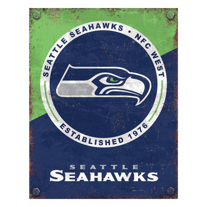 NFL Established Year Metal Sign