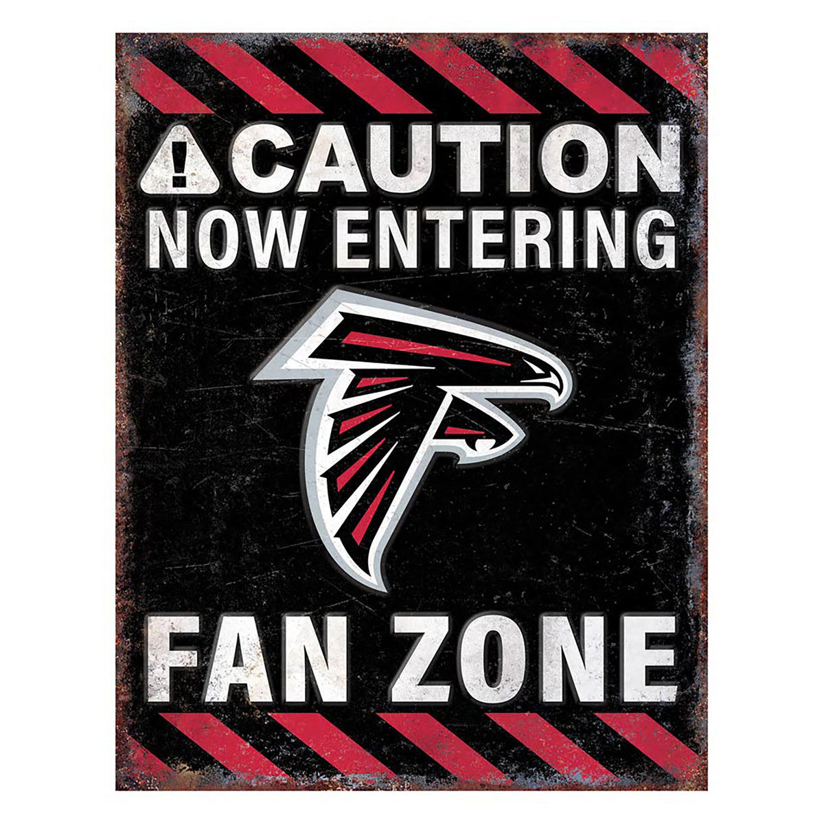 NFL Fan Zone Metal Sign