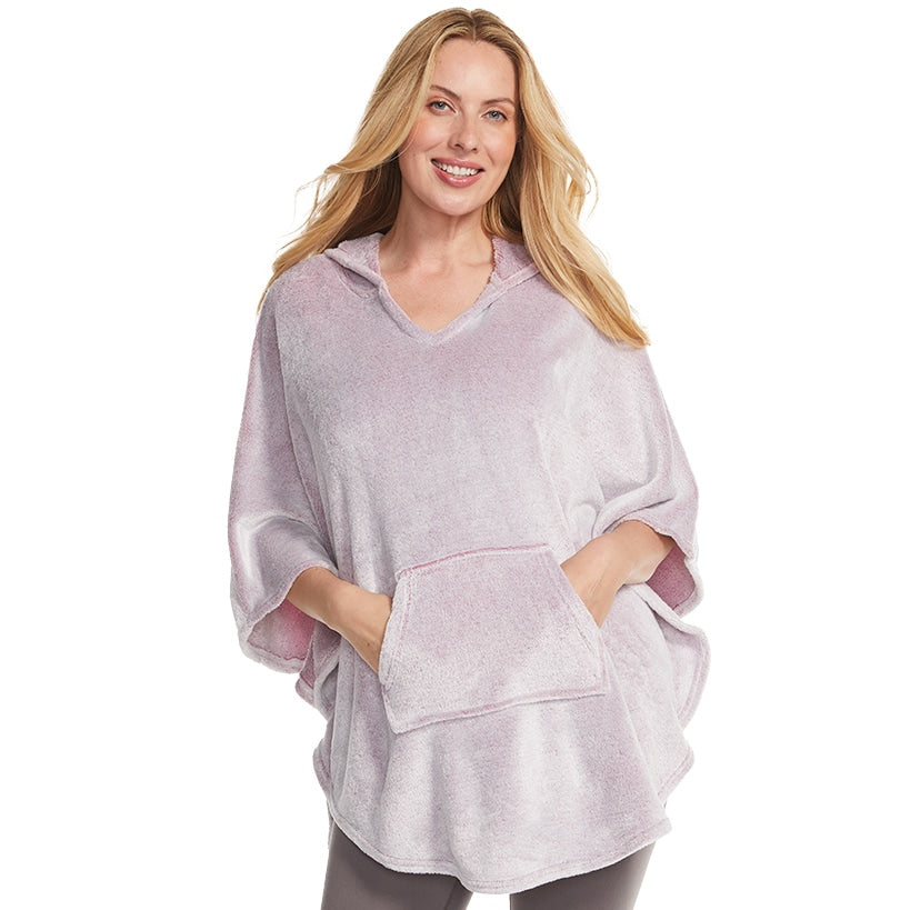 Frosted Plush Ponchos